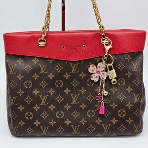 Authentic Louis Vuitton Lock & Key with unbranded Bagcharm, Keycharm, Keychain